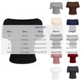 thumbnail image 3 of Npasoilc Summer T-Shirt for Women Crew Neck Short Sleeve Tops Fashion T-shirt Blouse Casual Loose Solid Color Elasticity Top, 3 of 5