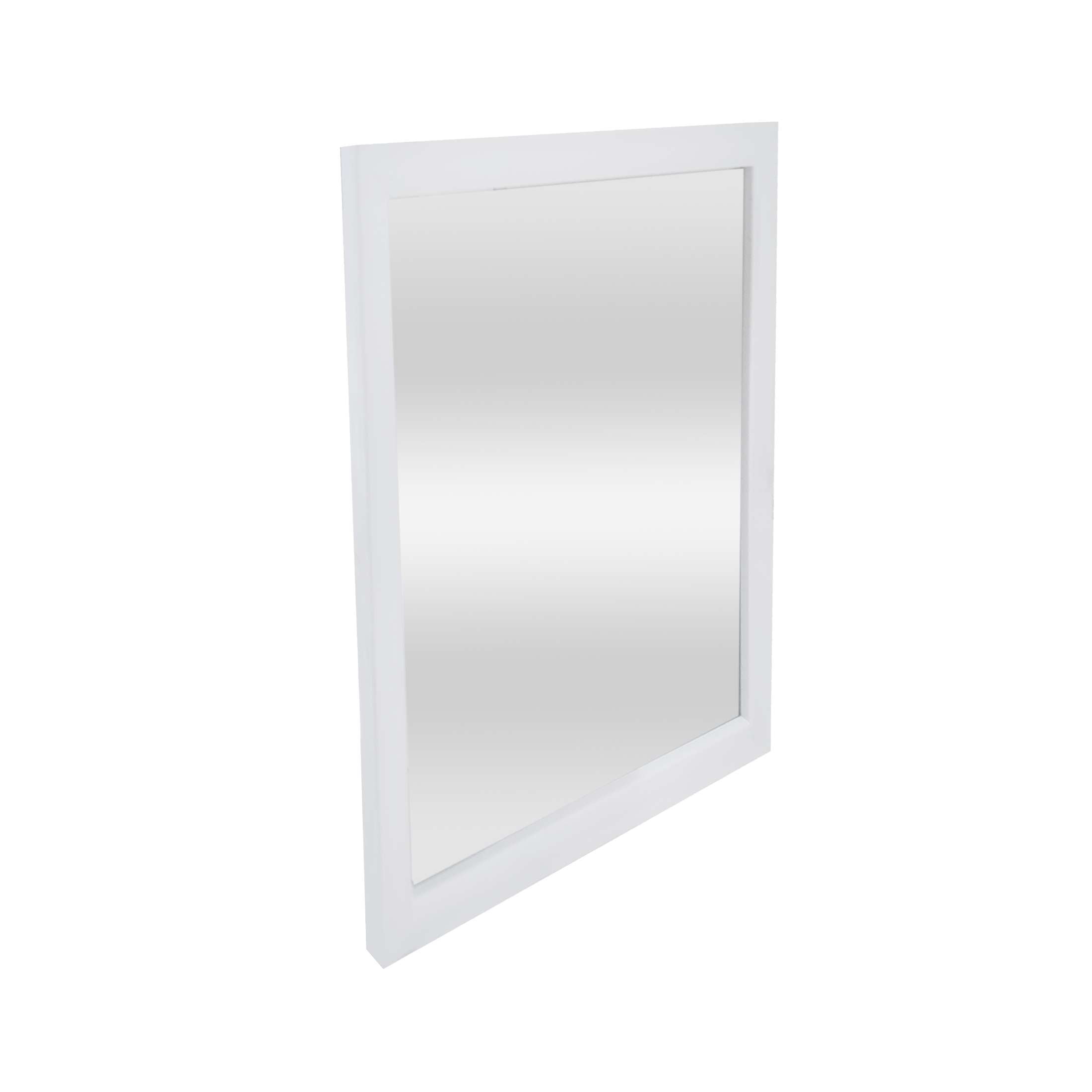 Mainstays Wall Mirror Square, 16In X 16In, Black 