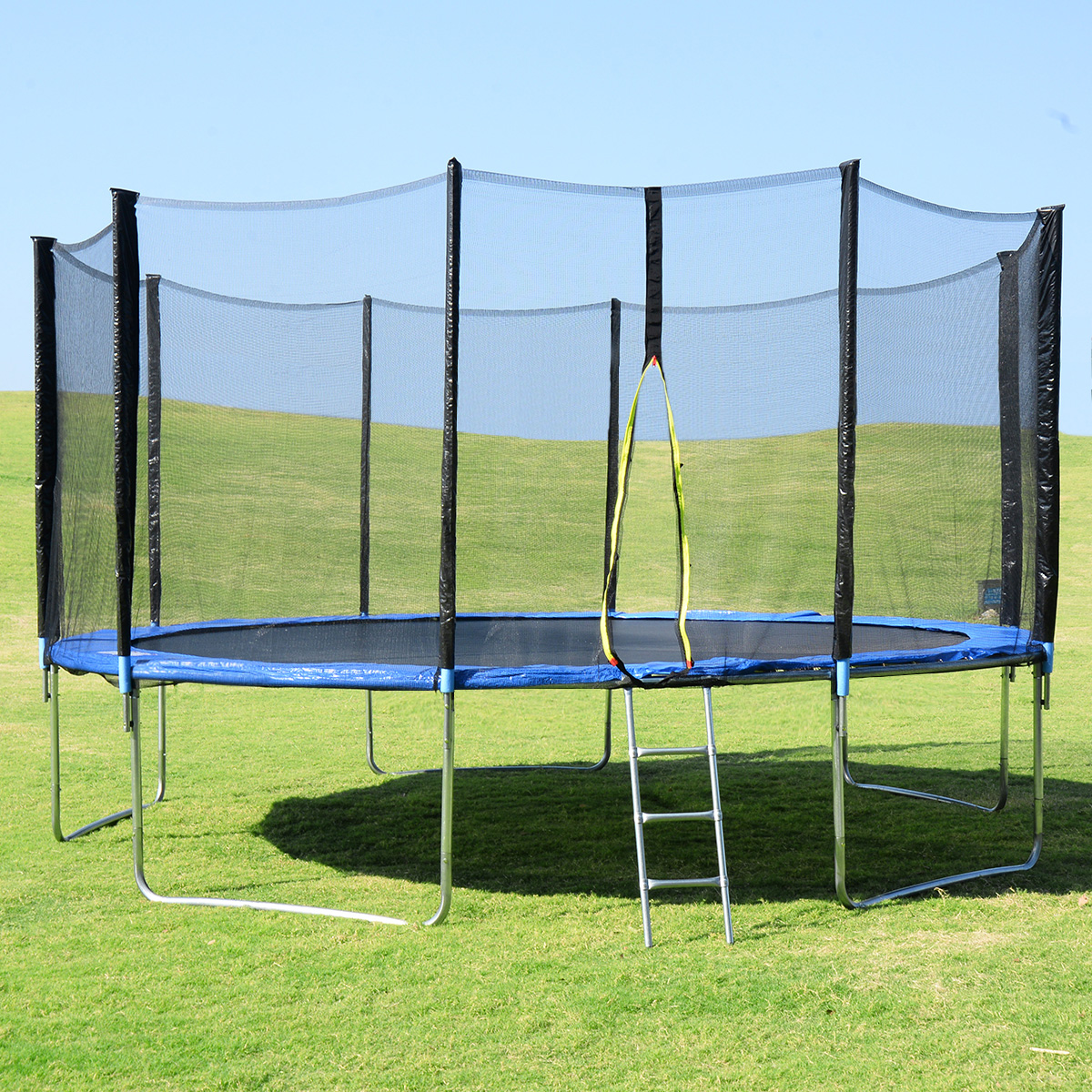 Gymax 15 FT Trampoline Combo Bounce Jump Safety Enclosure Net - image 4 of 10