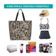 thumbnail image 6 of Naloa Leopard And Zebra1 Tote Bag for Women Large Capacity Shoulder Bag for College Work Travel Shopping, 6 of 8