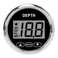 thumbnail image 1 of 52mm/2in Marine Depth Gauge Rang 100m/110yd Easy To Iinstall, Equipped With Alarm Performance, For Yachts, Small And Medium-Sized Boats, Fishing Boats, 1 of 8