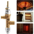 thumbnail image 4 of PRATYAHARA Gas Patio Heater Control Valve Thermocouple Sensor Dump Switch Knob Propane Fire Pit Control Pilot Port Set, 4 of 5