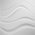 thumbnail image 5 of Ekena Millwork 19 5/8"W x 19 5/8"H Wave EnduraWall Decorative 3D Wall Panel (12-Pack for 32.1 Sq. Ft.), 5 of 12