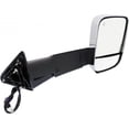 thumbnail image 5 of For Dodge Ram 4500/3500 2013 14 15 16 17 2018 Towing Mirror Passenger Side | Power | w/ Heated Glass | w/ Memory | w/ Puddle Light | Chrome | Replacement For CH1321351 | 615343532097, 68067726AA, 5 of 7