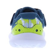 Under Armour Surge 3 Alternate Closure Print Infant/Toddler Shoes Size 6, Color: Static Blue/Lime Surge/Lime Surge