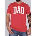 thumbnail image 2 of Dad Vintage Shirt for Men Bold Distressed Father's Day T-Shirt Vintage Red Shirt Adult Large, 2 of 5
