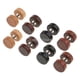 thumbnail image 4 of Tapón de pendientes de tornillo de madera, de madera,Tapón ,Pendientes para hombre,Joyería de moda,Tapones para los oídos Piercings Sunnimix Tapón de pendientes de tornillo de madera, 4 of 7