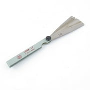 Unique Bargains Metal 100mm Long 0.02mm-1.00mm Thickness 17 Feeler Gauge Silver Tone
