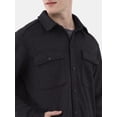 thumbnail image 4 of George Men's & Big Men's Knit Fleece Shirt Jacket, Sizes S-3XL, 4 of 5