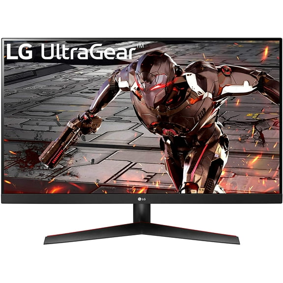 Open Box LG 32GN600-B UltraGear 32" QHD VA 5ms Gaming Monitor with AMD FreeSync, Black