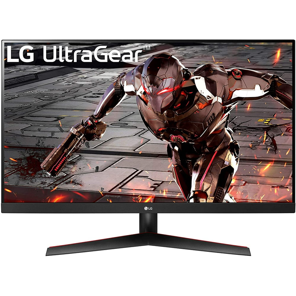 Refurbished LG 32GN600B UltraGear 32" QHD VA 5ms Gaming Monitor with AMD FreeSync, Black
