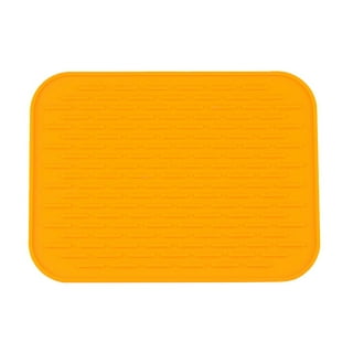 Yesbay Kitchen Silicone Heat Resistant Table Mat Non slip Pot Pan Holder  Pad Cushion