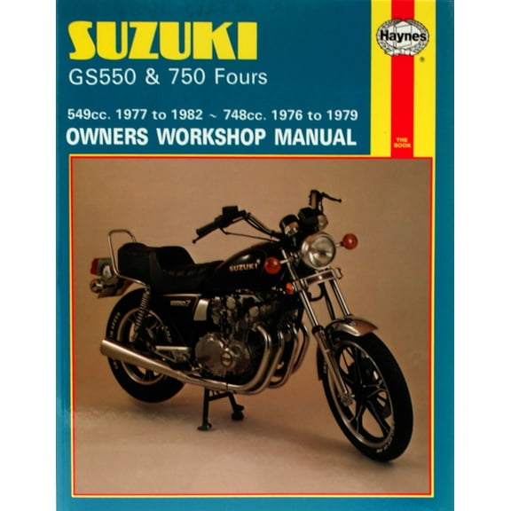 Suzuki GS550 (76-82) & 750 (76-79) Haynes Repair Manual ^
