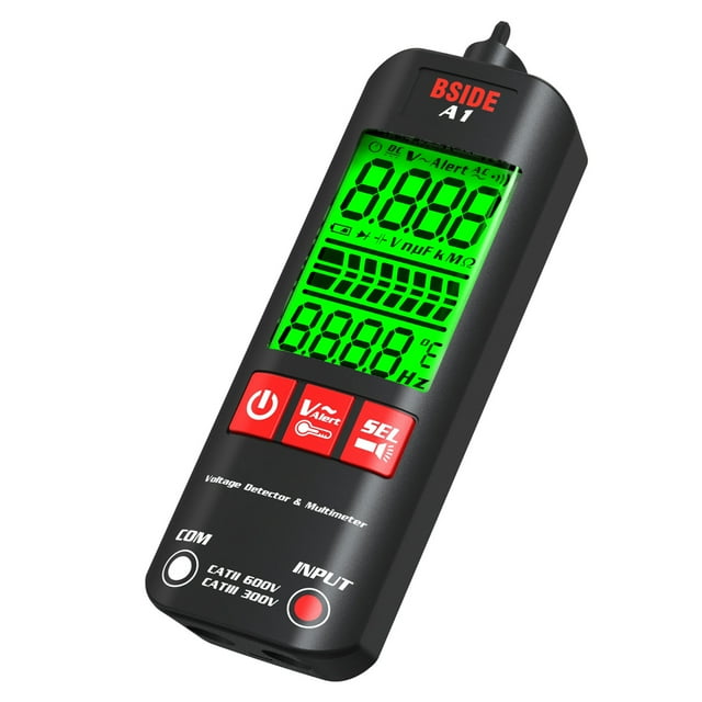 Multimeters,2000 Resistance Ncv Lcd Tester 2000 Meter With Zipper Tester 2000 Resistance Continuity Live Wire Ncv Continuity Live Resistance Ncv Continuity Live Wire Wire Lcd Tester Siuke