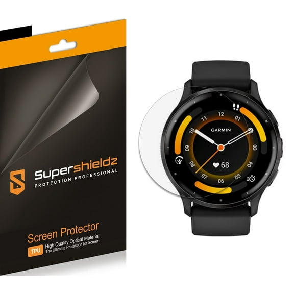 (3 Pack) Supershieldz Designed for Garmin Venu 3 Screen Protector, High Definition Clear Shield (TPU)