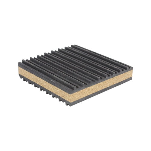 Easyflex VibraSystems Cork/Rubber isolator pads for Chillers, HVAC, Air