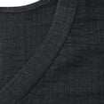 thumbnail image 5 of Ahabrexf Linen Casual Dress for Women V Neck Long Sleeve Solid Color Dress 1 Pc, 5 of 7