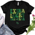thumbnail image 2 of TSADFHJI Hauts à Col Roulé pour Femmes T-Shirt Décontracté à Col Rond / T-Shirt Imprimé Lettre pour Confort et Style TG Noir, 2 of 3