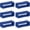 Dark Blue, variant on Watch Band Holder Loop, Silicone Replacement Fastener Rings Strap Keeper