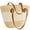 Beige C, variant on Straw Beach Bag For Women Summer Boho Tote Bag Handbags Large Shoulder Purses Woven for Vacation