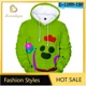 thumbnail image 3 of Disfraces de cosplay Sudadera con capucha de Leon Ropa de invierno Sudadera con capucha para niños Juego de anime popular Ropa de cosplay de Leon Tops de polar, 3 of 5