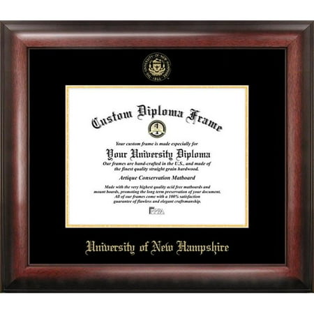 University of New Hampshire Gold Embossed Diploma Frame