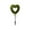 Green-B, variant on Boxwood Heart with Bow Topiary, Green and White, 32" Valentine's Day Outdoor Decor