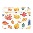 thumbnail image 7 of Yayeee Collapsible Cube Storage Bin with Lid Fabric Closet Decorative Basket with Handles, Blue Leaves, 7 of 7