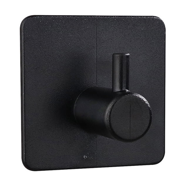 Plastic Self Adhesive Wall Coat Rack Key Holder Rack Towel Hooks Clothes