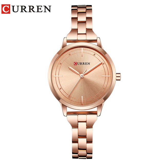 Design Original Femmes Quartz Marque Watches CURREN Montres-Bracelets de Luxe pour Femmes Mode Acier Inoxydable Horloge pour Dames 9022