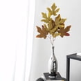 thumbnail image 4 of SDNall Thanksgiving Table Decorations Day Of The Dead Decorations Artificial Maple Leaf Fall Bundle, Halloween Thanksgiving Day Table Decoration, Dead Leaves Artificial Halloween Props, 4 of 6