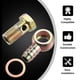 thumbnail image 5 of 4 Juegos Coche Banjo para para MANguera Espiga Perno Montajes Metal con 18mm Arandelas, 5 of 6