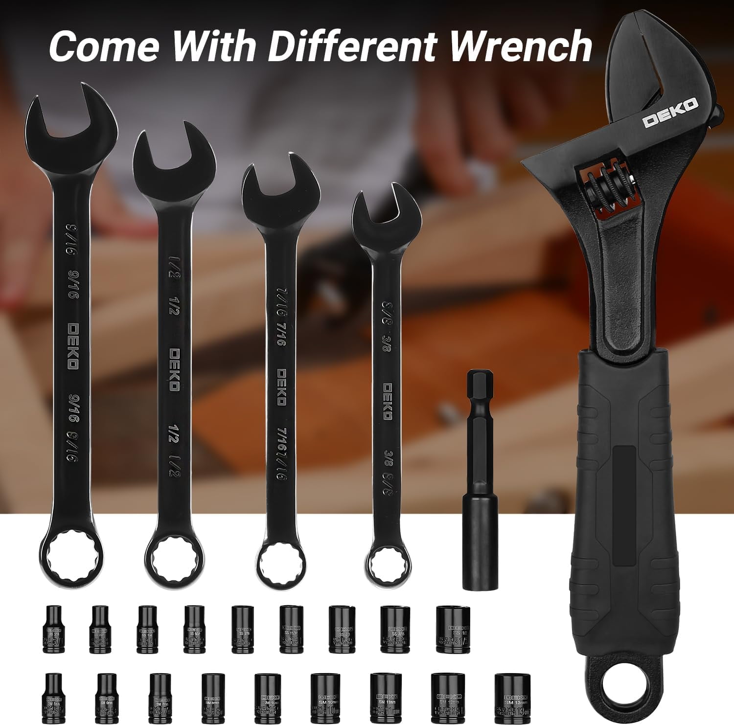 178 Piece Home Tool Kit Set with Plastic Box for Car Repair, , and Household Use