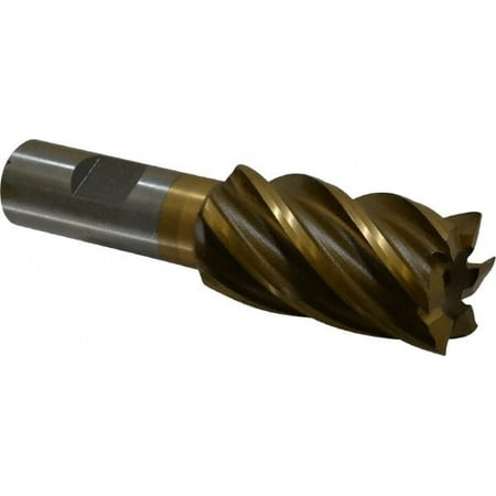 

Value Collection 1-1/8 2 LOC 3/4 Shank Diam 4-1/8 OAL 6 Flute High Speed Steel Square End Mill