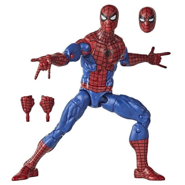 Figuras de acción de Marvel Legends, modelos de PVC de Los Vengadores Ben Reilly, Spiderman, Venom, Deadpool