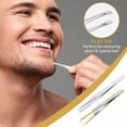 thumbnail image 4 of Straight Edge Tweezers For Accurate Facial Hair Removal, Claw Tip Tweezers Expertly Engineered For Unmatched Grip And Control, Lightweight And Portable Design For Convenient Skincare (5PCS), 4 of 5