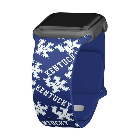 Kentucky HD Scattered Logo Unisex Watch Band for Apple Watch, 42/44/45/49mm Long by Affinity Bands