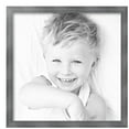 thumbnail image 2 of ArtToFrames 20" x 20" Muted Cold Silver Picture Frame, 20x20 inch Silver MDF Poster Frame (WOM-4682),  Pack, 2 of 7