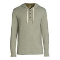 thumbnail image 5 of George Men's and Big Men's Henley Hoodie, 5 of 5