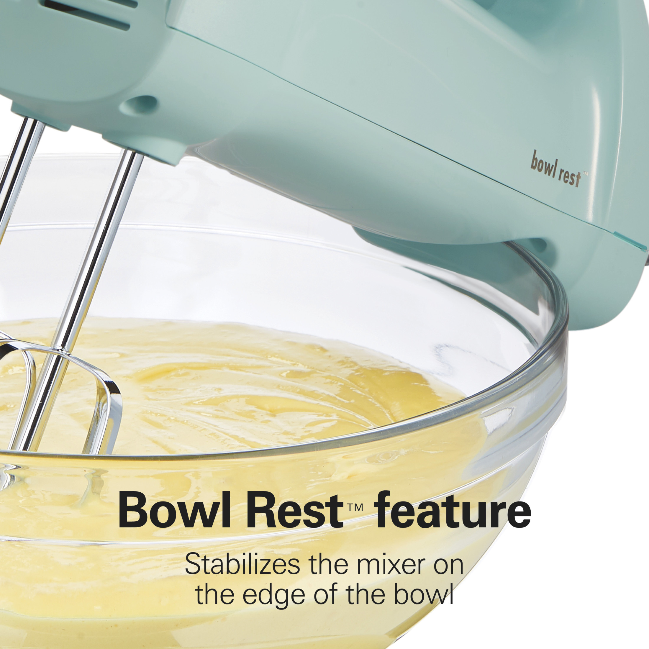 Hamilton Beach 6-Speed Electric Hand Mixer, Ice Blue photo 5