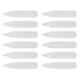 thumbnail image 2 of 300 Pcs Plastic Collar Stays for Men's Shirts, Adjustable Collar Holder Inserts for Dress Shirts Collar Strip Stays, 2 of 3
