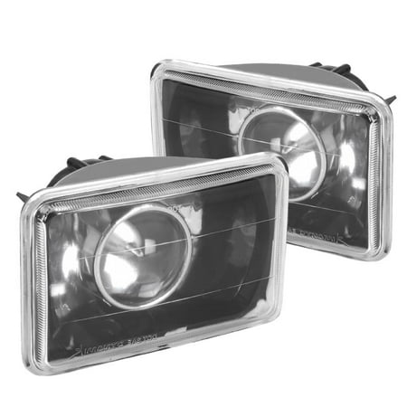 Chevy S10 Blazer Pickup - Spec-D Tuning For 1995-1997 Chevy S10 Blazer Black Projector Headlights 1996 (Left+Right)