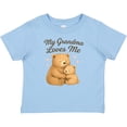 thumbnail image 3 of Inktastic My Grandma Loves Me Bear Hug Boys or Girls Baby T-Shirt, 3 of 5