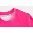 thumbnail image 6 of lnmuld Girls Swimsuit 2 Piece Bikini Swimwear Set Sporty Athletic Bathing Suit for Kids Color:Hot Pink,Size:4-5 Years, 6 of 9