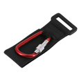 thumbnail image 2 of Heavy Duty Loop Tie Down Straps with Carabiner Bike Handlebar Outdoor Hook Tie Down Extenders for , Motorcycle, Tools, Activity, Key Red, 2 of 9