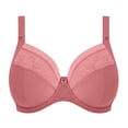 thumbnail image 3 of Elomi Nerina Stretch Lace Plunge Underwire Bra (302734),32H,Dusty Rose, 3 of 5