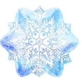 thumbnail image 3 of Anagram Balloons 5 Pack Holographic Frozen Snowflake & Star Shapes Winter Holiday Theme Design, 3 of 4