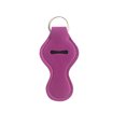 thumbnail image 1 of Vogacara Llavero Diseño cuidadoso Tapas abatibles Recargable Útil Muñequera Portabotellas Práctico Desinfectante Titulares Púrpura KH Maquillaje de labios Violeta KH Vogacara CE011704-16B, 1 of 6