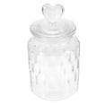 thumbnail image 4 of Glass Sealed Can Food Storage Tank Sealed Food Container Tea Jar with Heart Handle Lid, 4 of 9