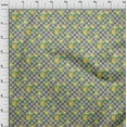 thumbnail image 3 of oneOone Cotton Flex Fabric Leaves & Floral Check Printed Craft Fabric BTY 40 Inches Wide, 3 of 4